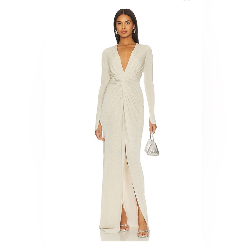Katie May In A Mood Gown in Champagne XL. Never been worn, still has tags on.